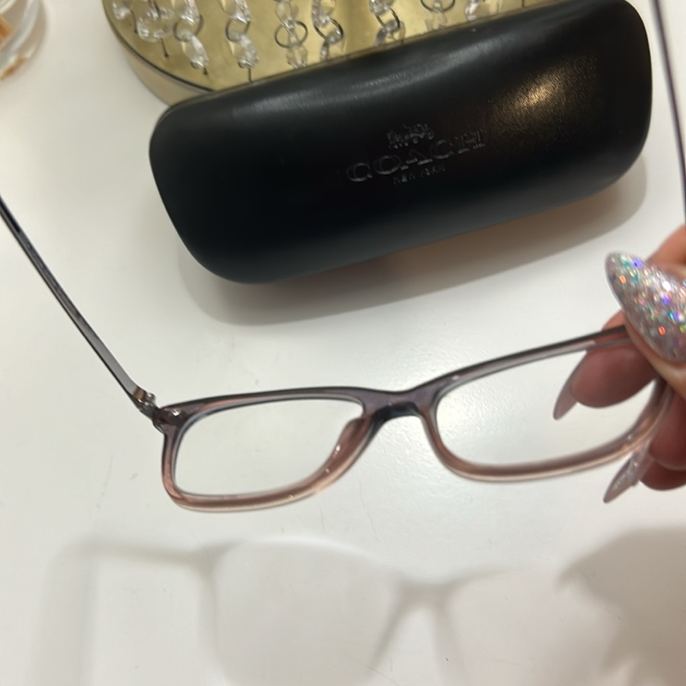 Coach violet glitter glasses - Picture 5 of 5